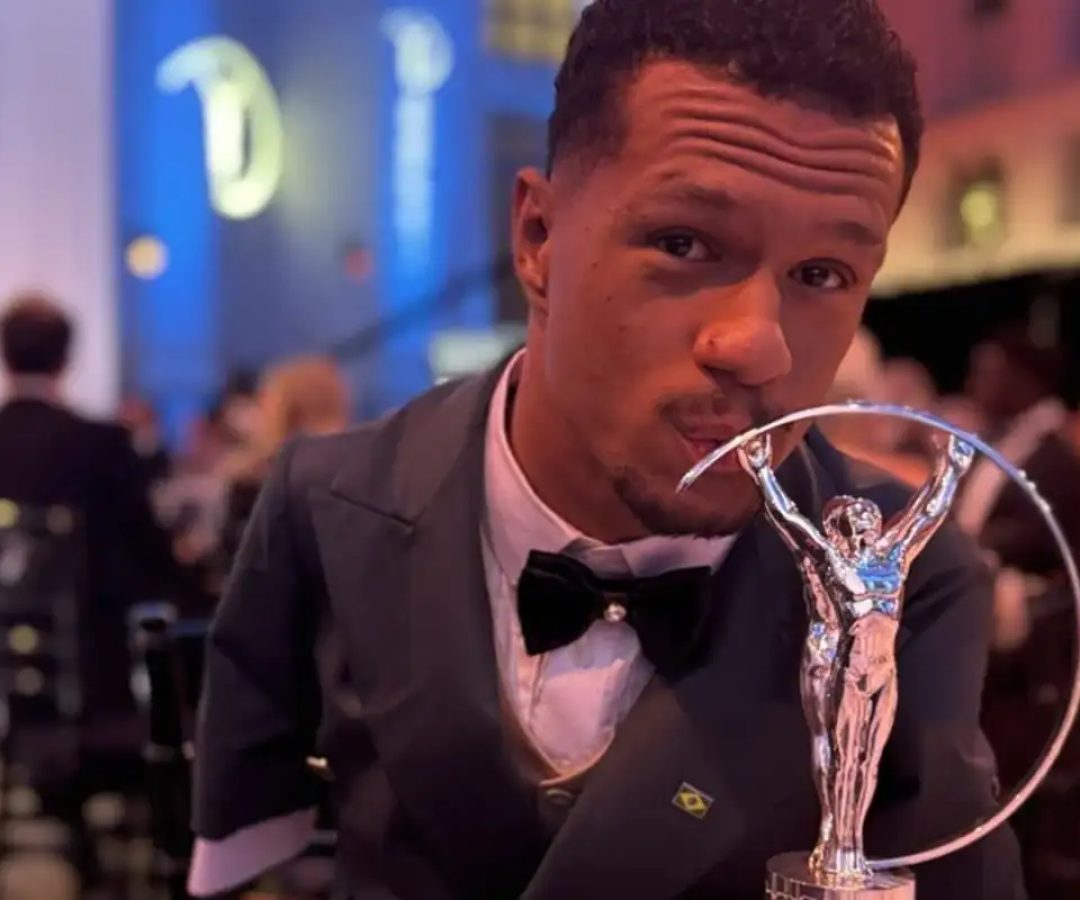 Gabriel Araújo conquista Laureus, maior premiação do esporte mundial