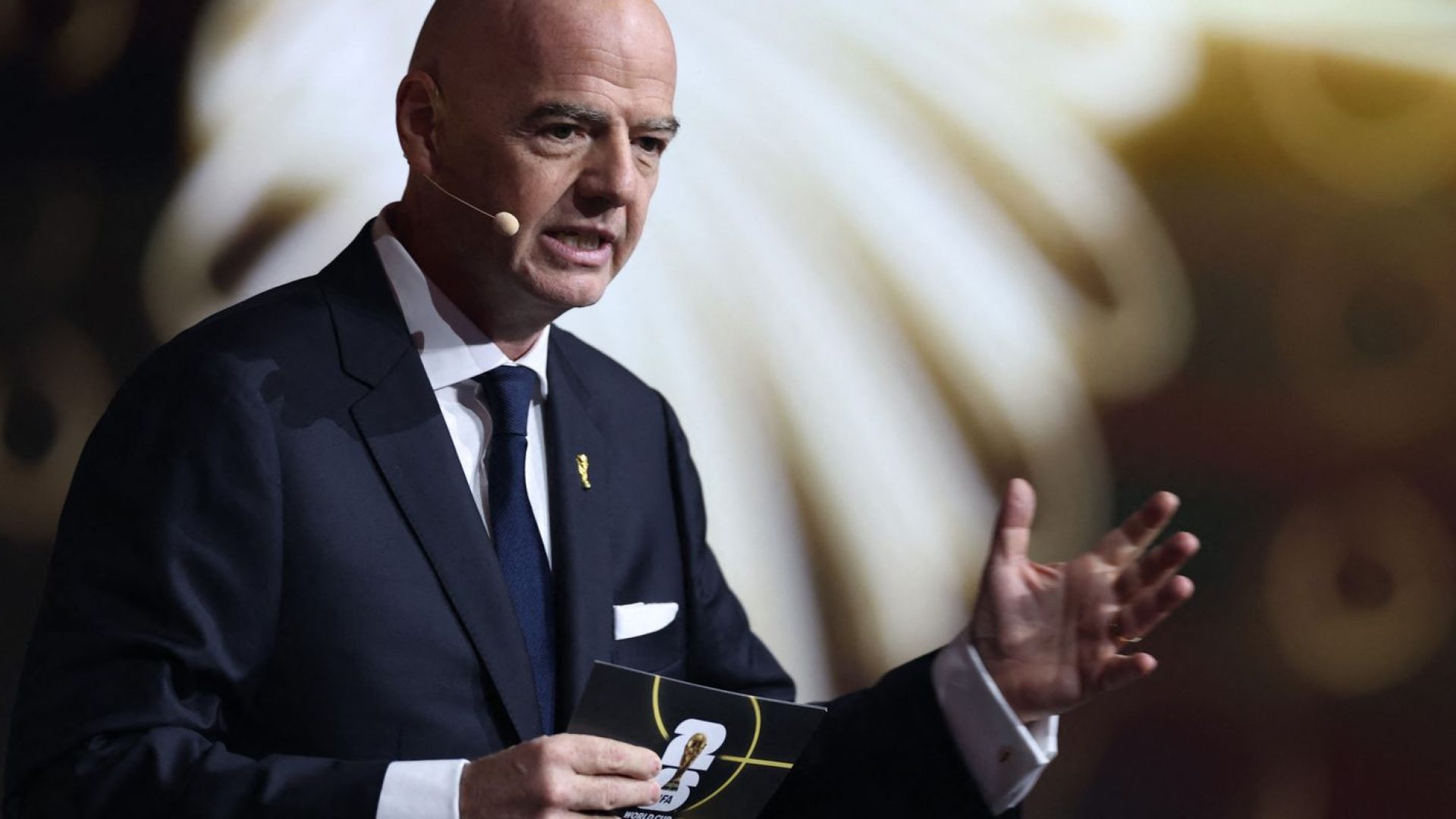 Presidente da Fifa: importante nos eventos de futebol é unir o mundo