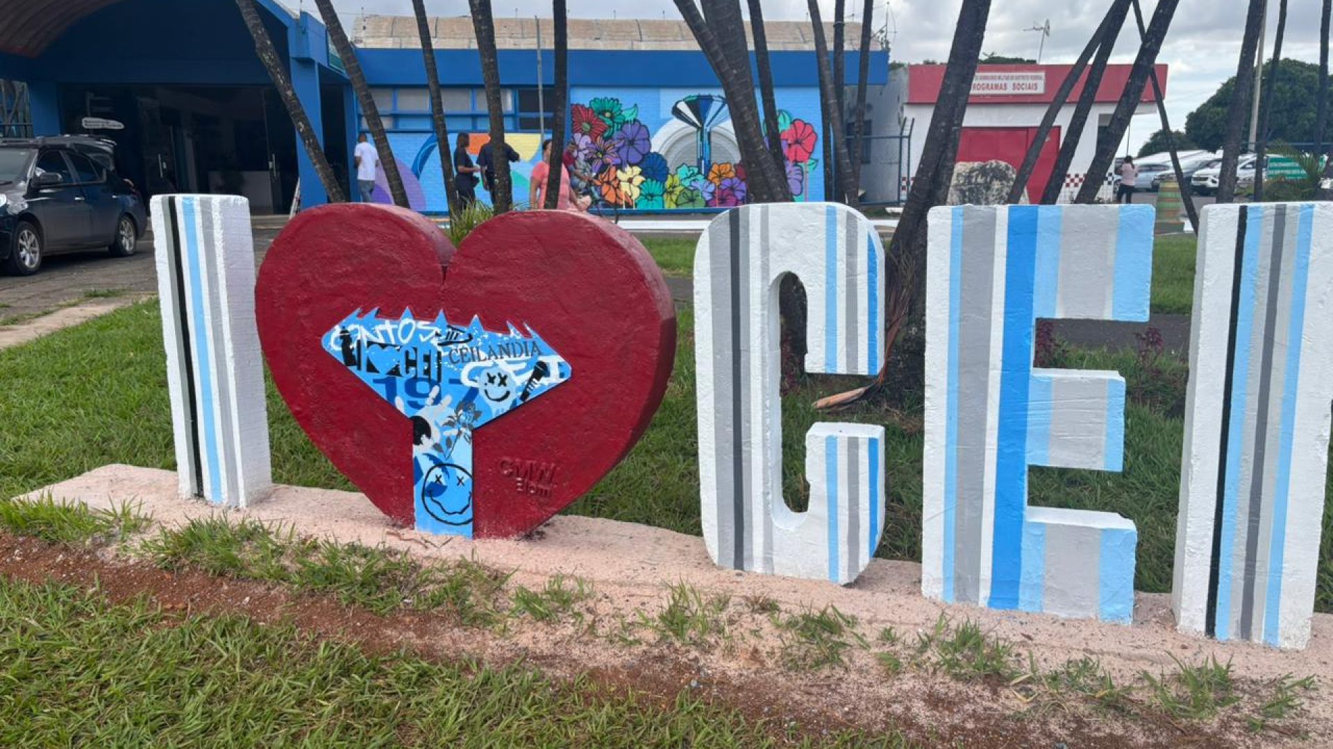 Grafites revitalizam Ceilândia nos 55 anos da cidade