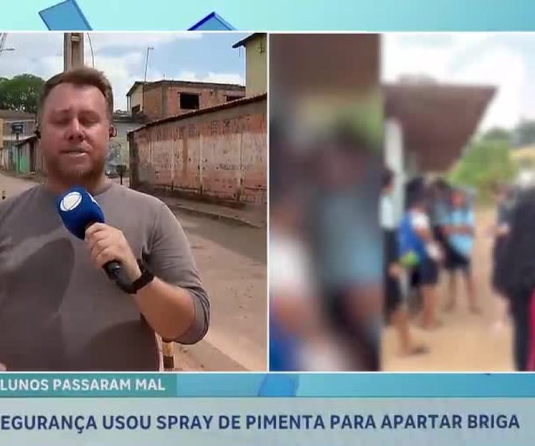 Vigilante usa spray de pimenta para conter briga entre alunos em escola pública do DF – Noticias R7