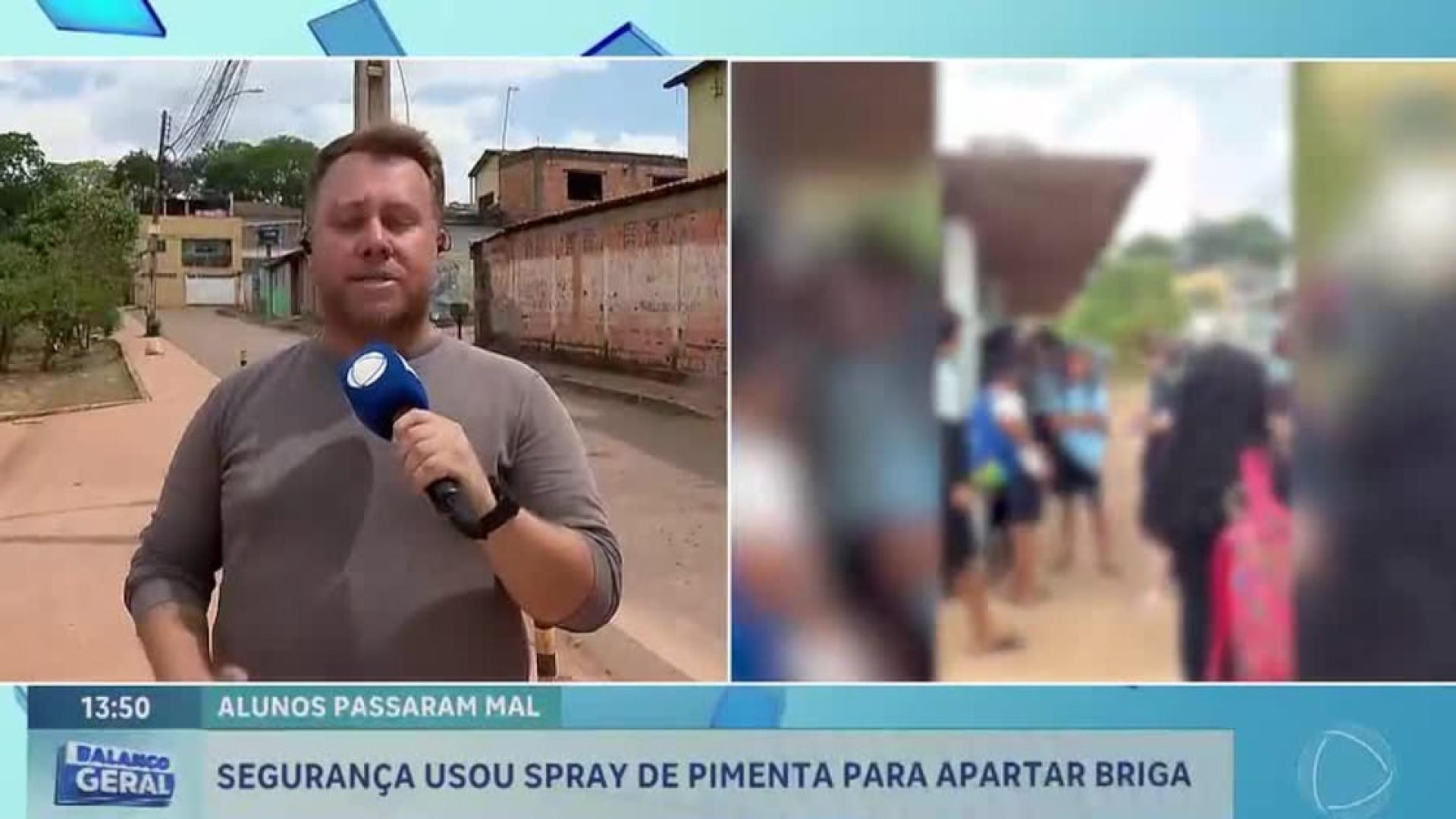 Vigilante usa spray de pimenta para conter briga entre alunos em escola pública do DF – Noticias R7