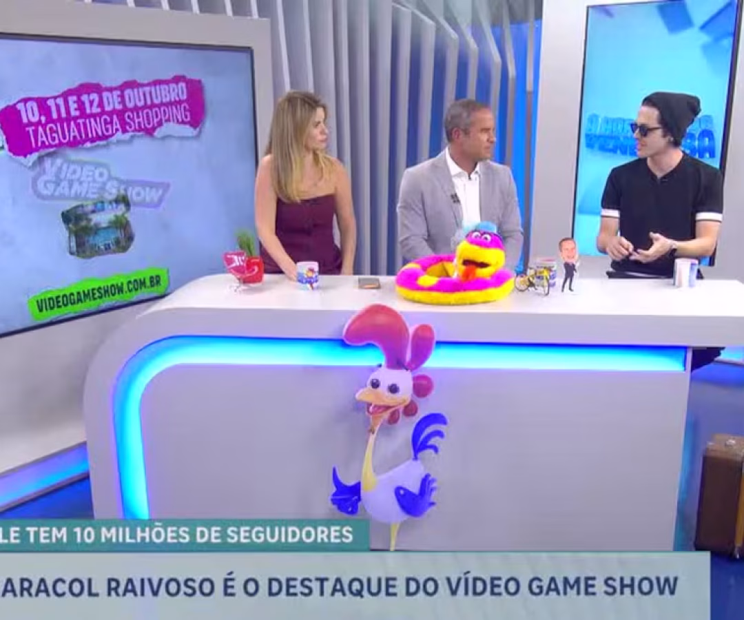 Criador de conteúdo Caracol Raivoso é destaque no evento ‘Vídeo Game Show’, no DF – Noticias R7