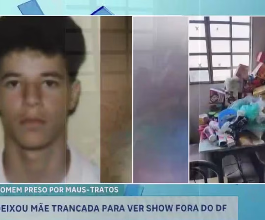 Homem é preso por manter mãe idosa trancada e em condições precárias no DF – Noticias R7