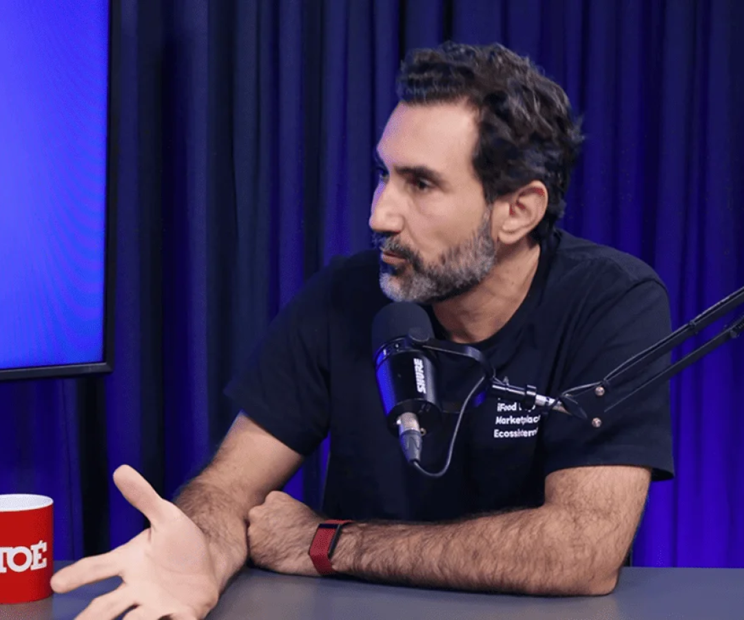 Diego Barreto, CEO do iFood, em participação no Dinheiro Entrevista