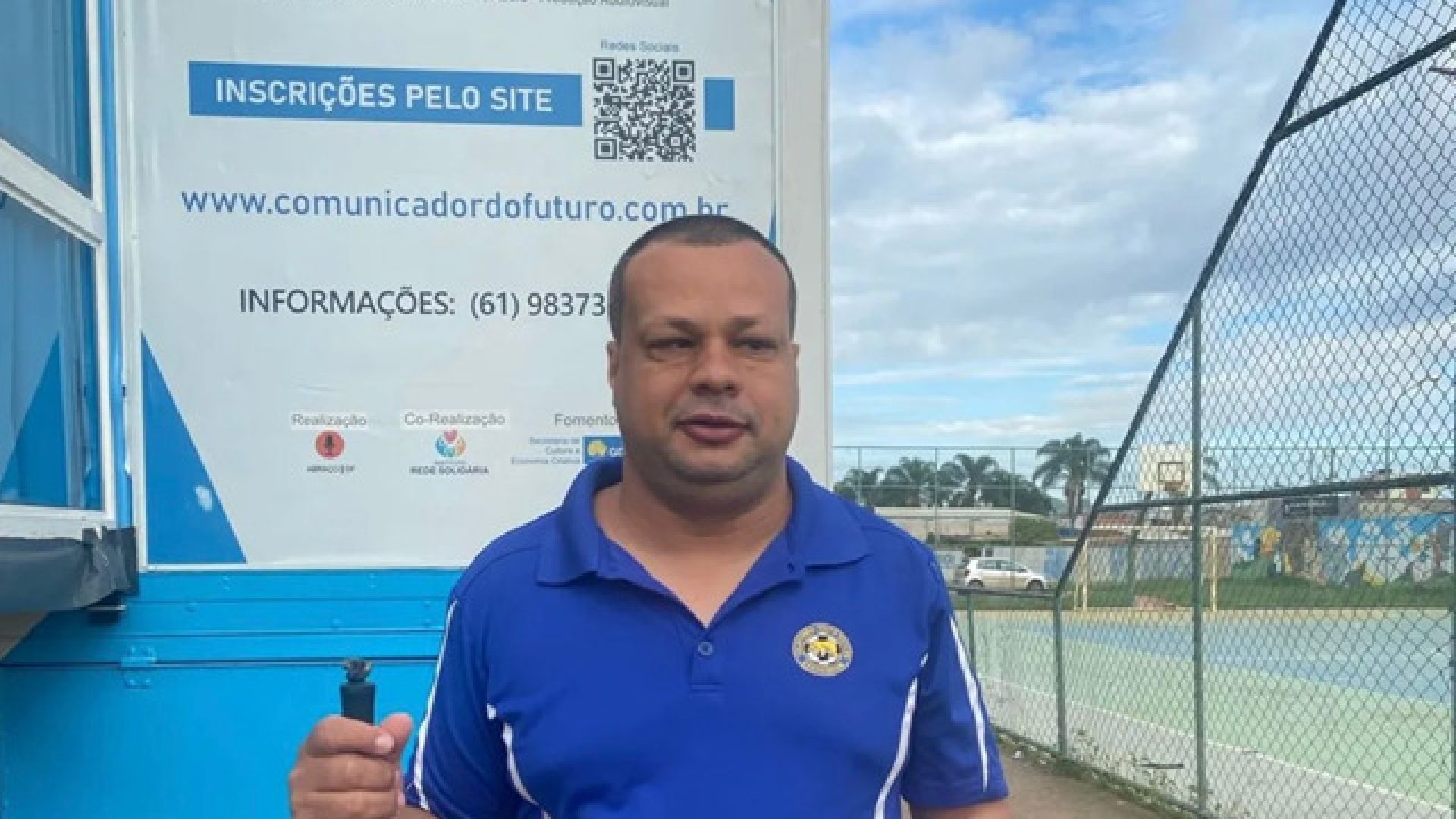 Responsável por creche na Estrutural, ativista cego diz que respostas de crianças iluminam os dias  