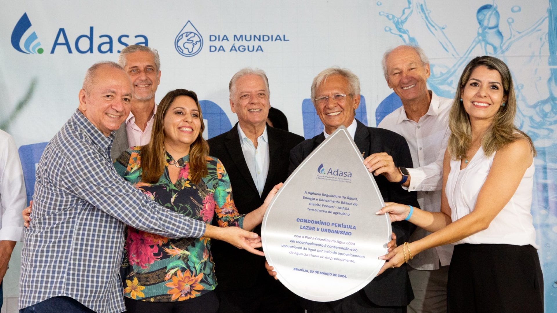 Adasa premia iniciativas de conservação de água no DF
