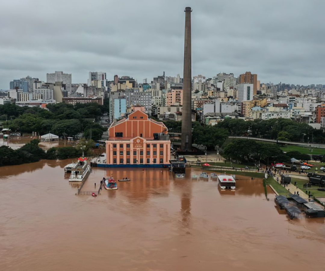 Rio Guaíba pode atingir cota de alerta até sexta-feira em Porto Alegre