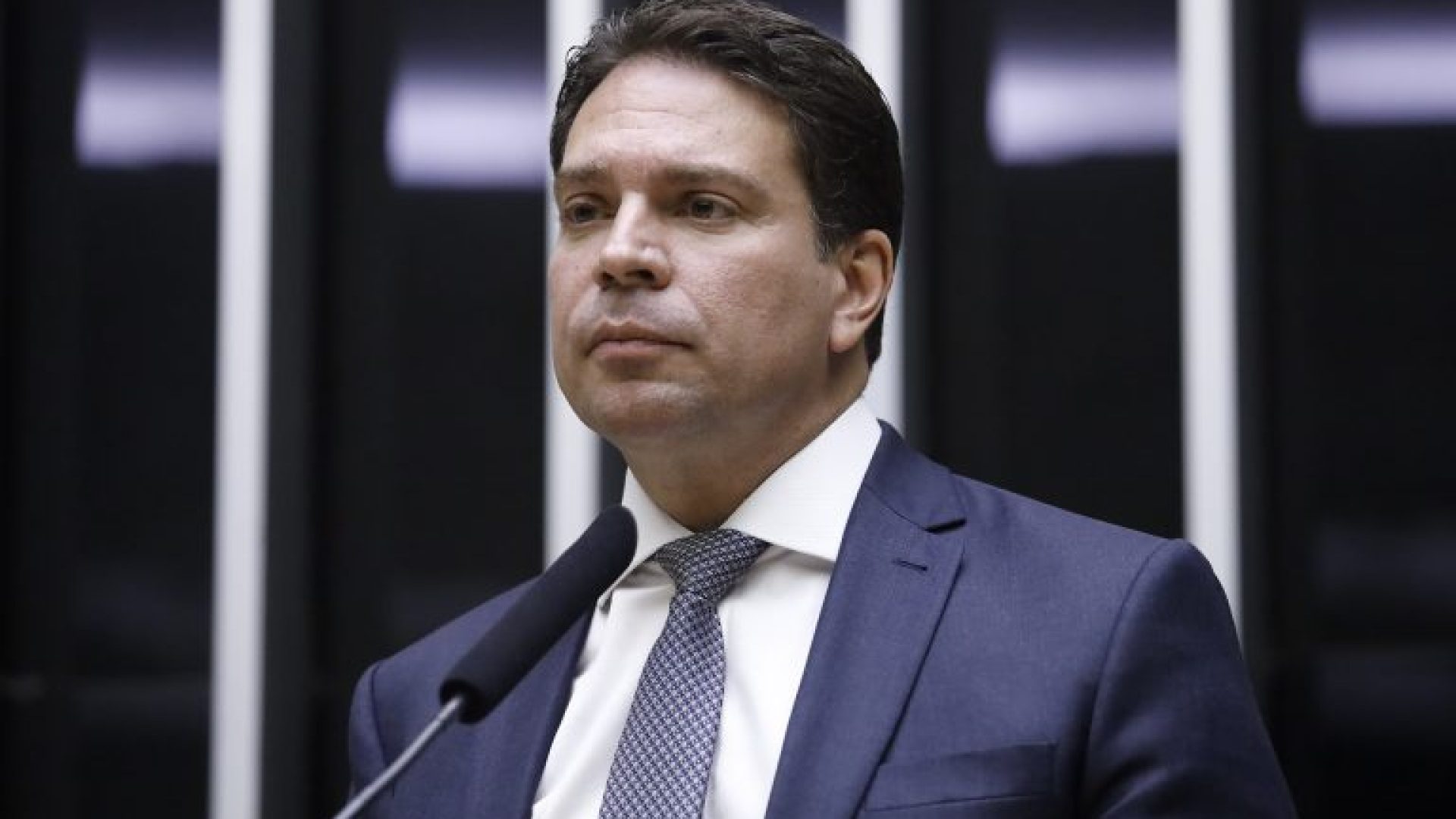 Deputado Delegado Ramagem (PL-RJ) no Plenário da Câmara dos Deputados