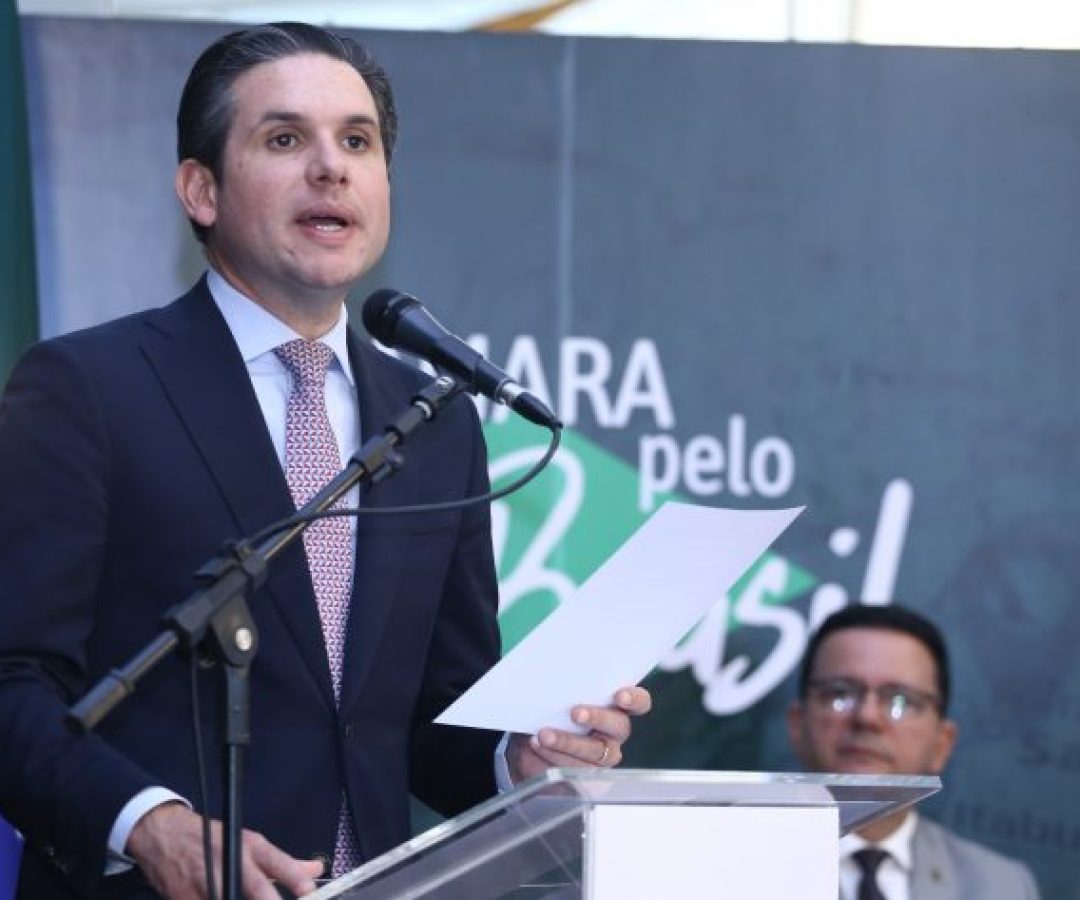 Lançamento oficial. Presidente da Câmara dos Deputados, Hugo Motta (REPUBLICANOS - PB)