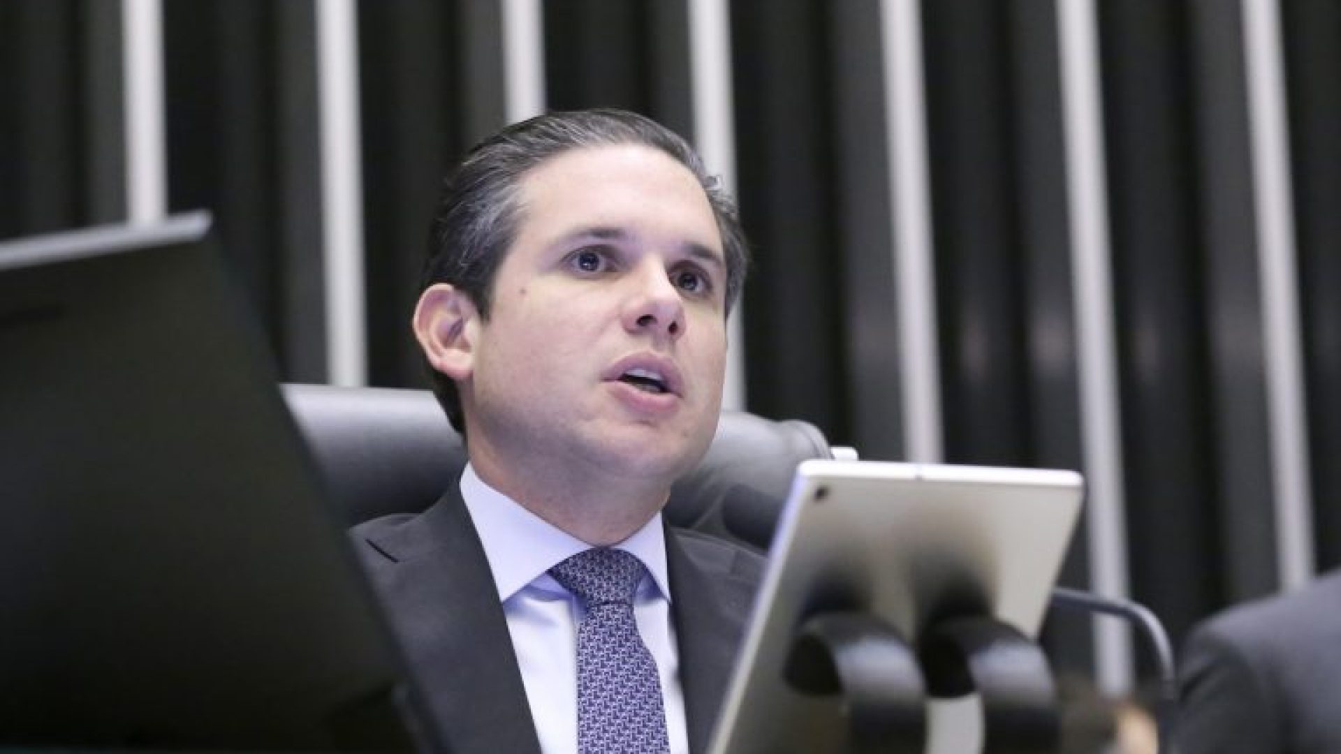 Discussão e votação de propostas legislativas. Presidente da Câmara dos Deputados, Hugo Motta (REPUBLICANOS - PB)