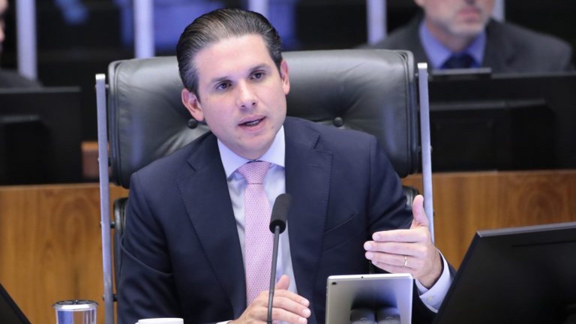 Discussão e votação de propostas legislativas. Presidente da Câmara dos Deputados, Hugo Motta (REPUBLICANOS - PB)