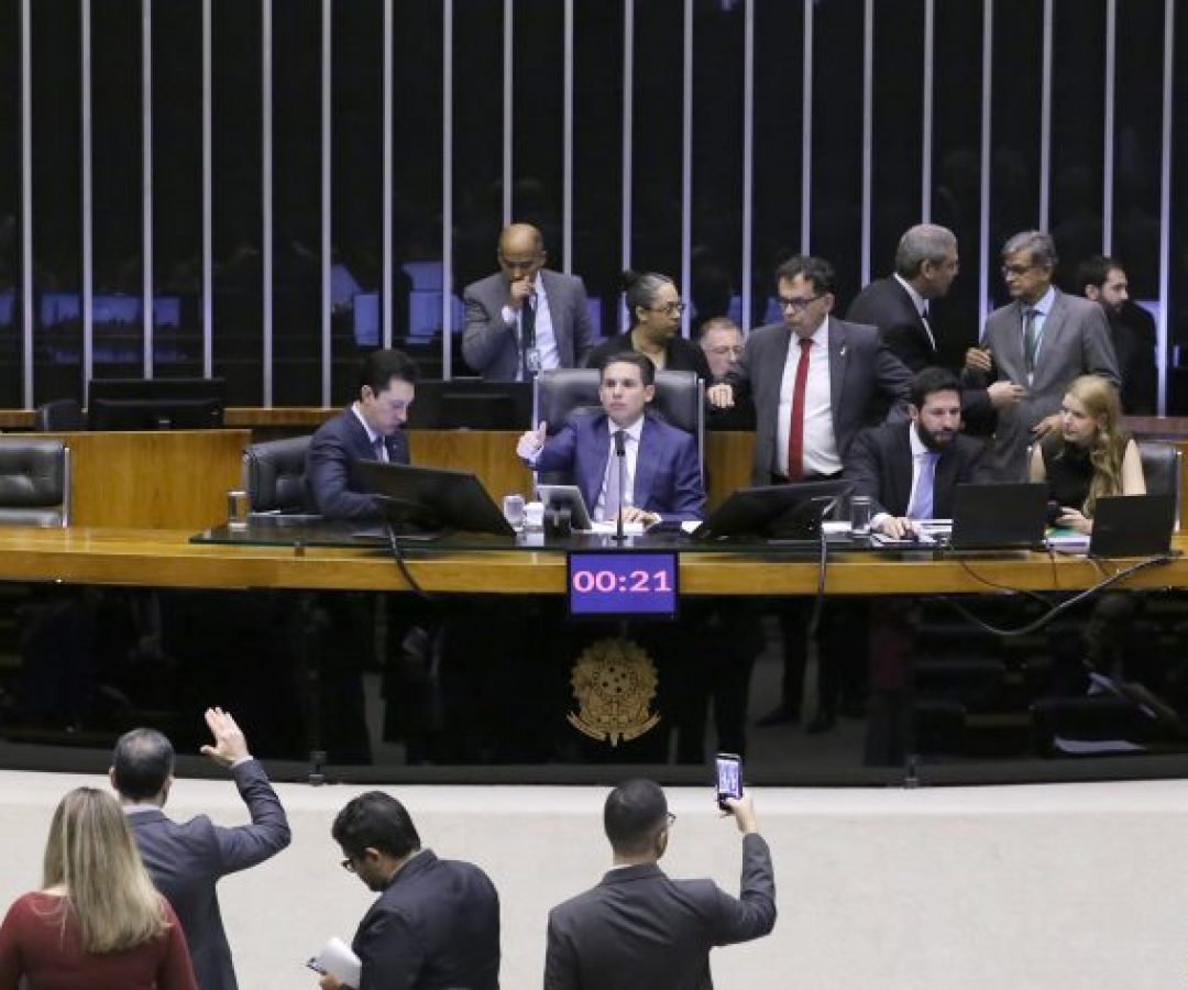 Discussão e votação de propostas legislativas. Presidente da Câmara dos Deputados, Hugo Motta (REPUBLICANOS - PB)