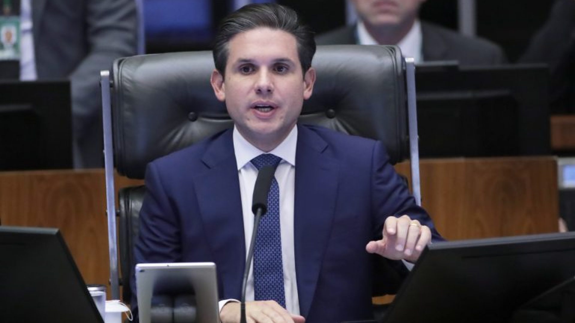 Discussão e votação de propostas legislativas. Presidente da Câmara dos Deputados, Hugo Motta (REPUBLICANOS - PB)