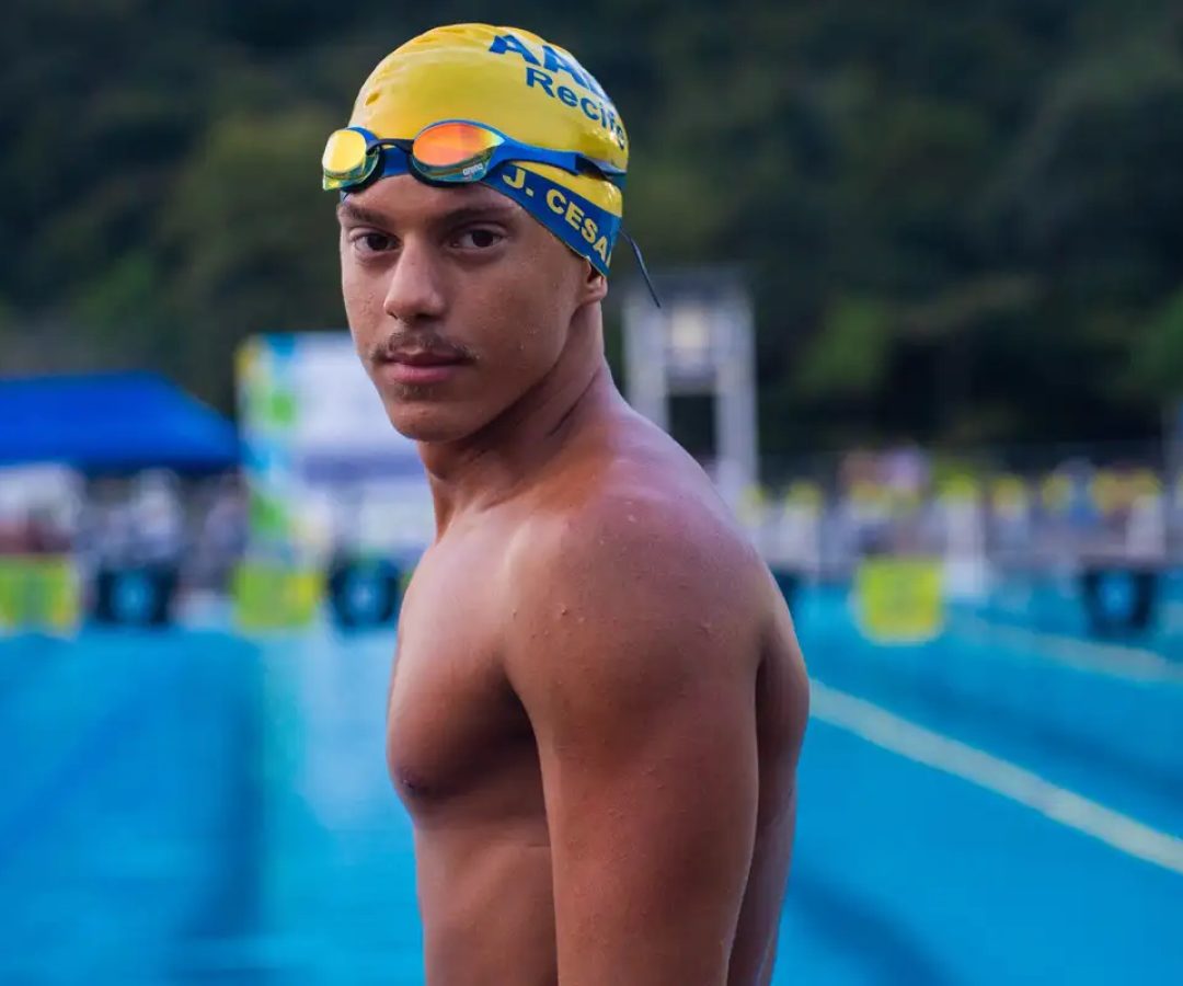 Nadador de Recife tenta aumentar coleção de ouros nos Jubs
