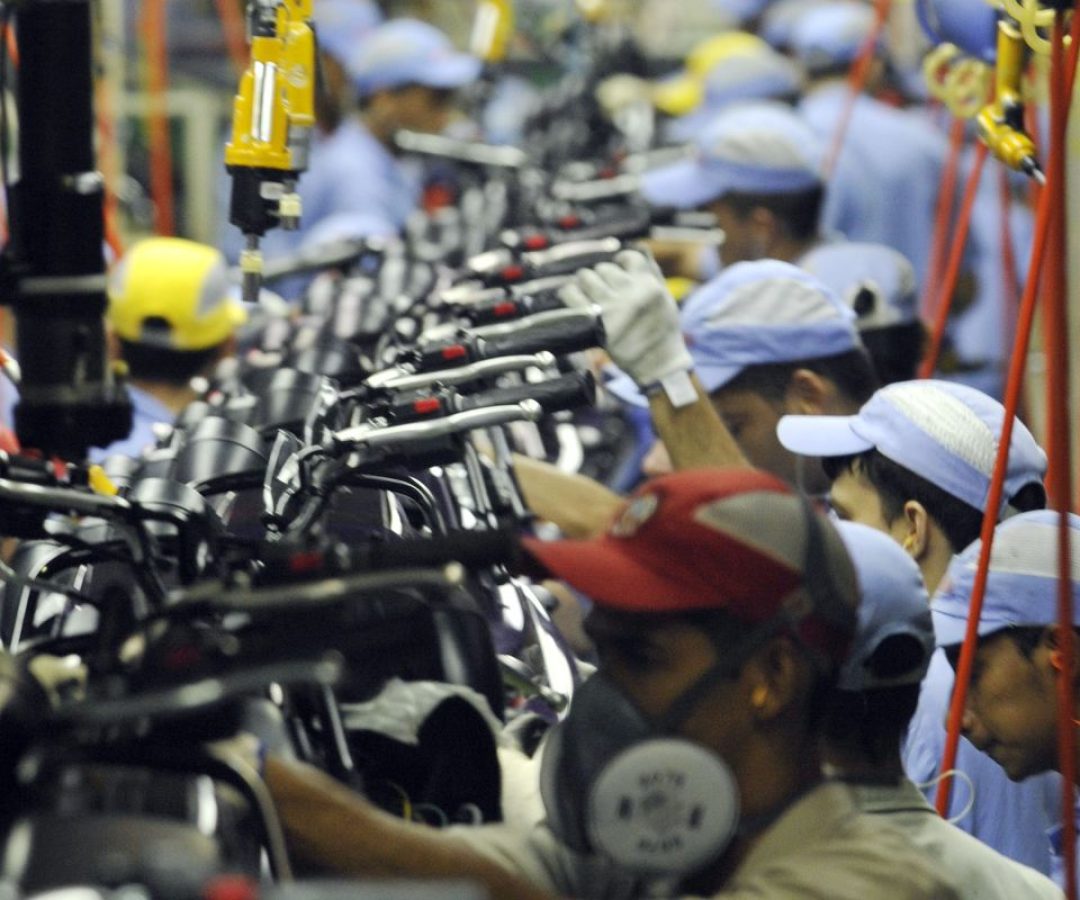 Produção de motos cresce 1,7% e tem melhor 1º bimestre em 15 anos