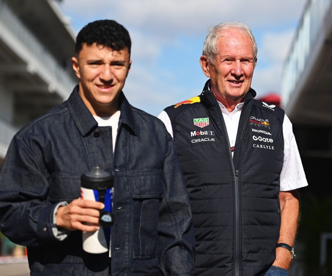 Marko compara Hadjar a lendas como Senna e Schumacher