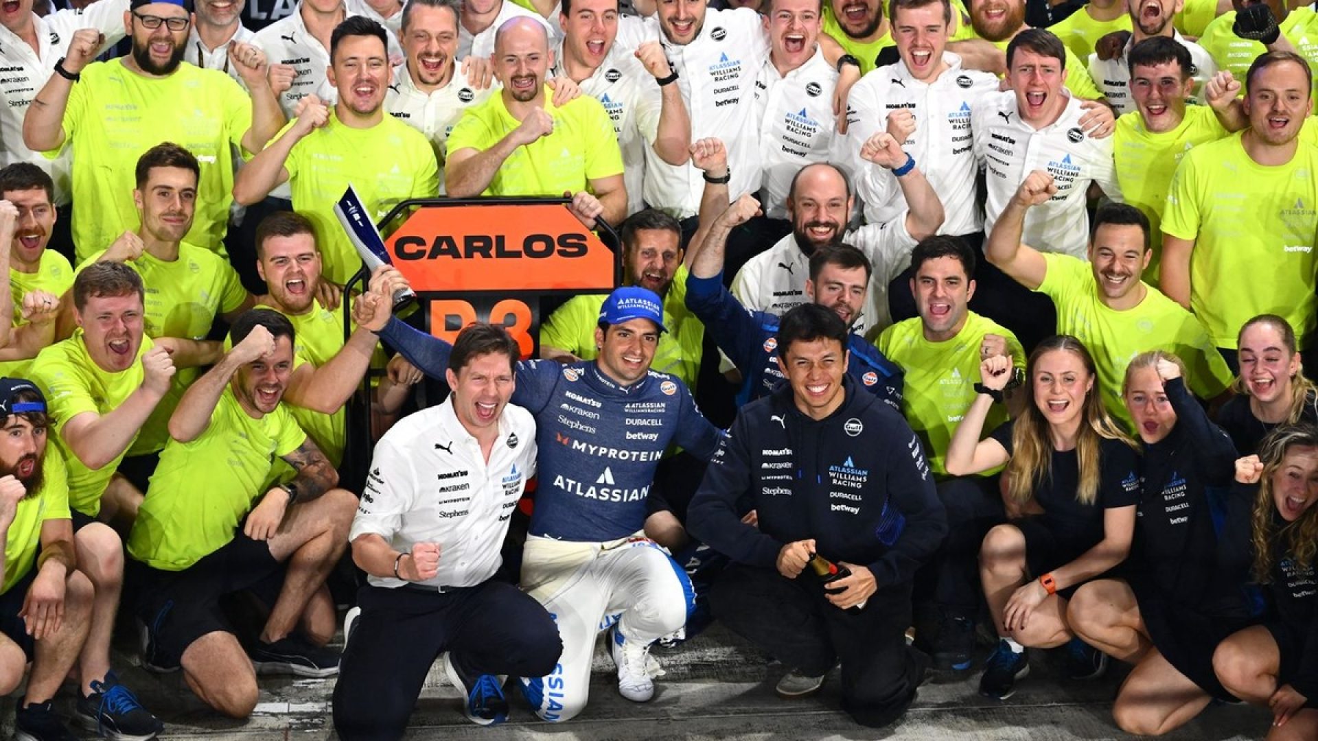 Chefe da Williams celebra "sonho realizado" em 2025