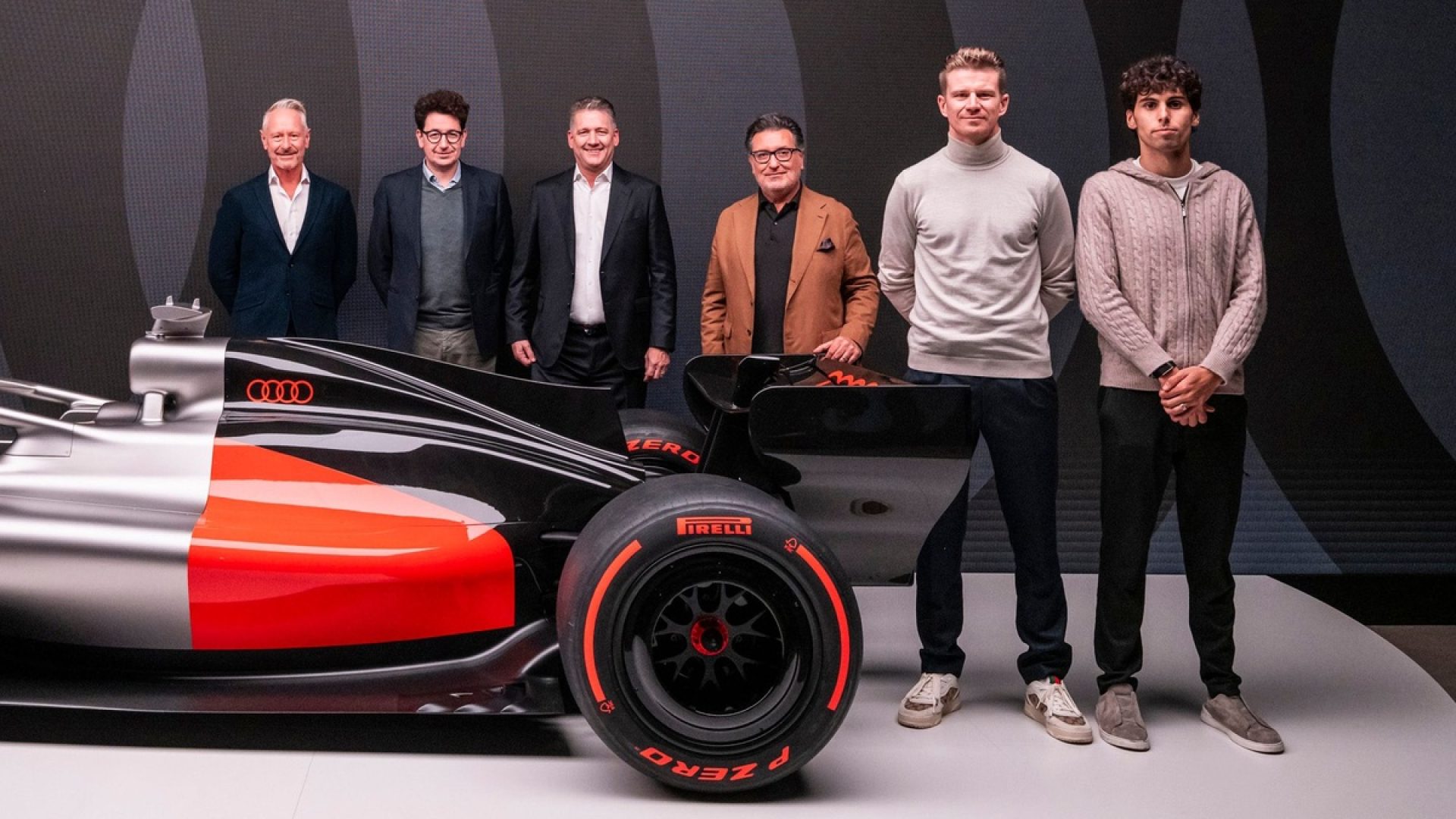O que foi exposto em evento de lançamento da Audi para 2026