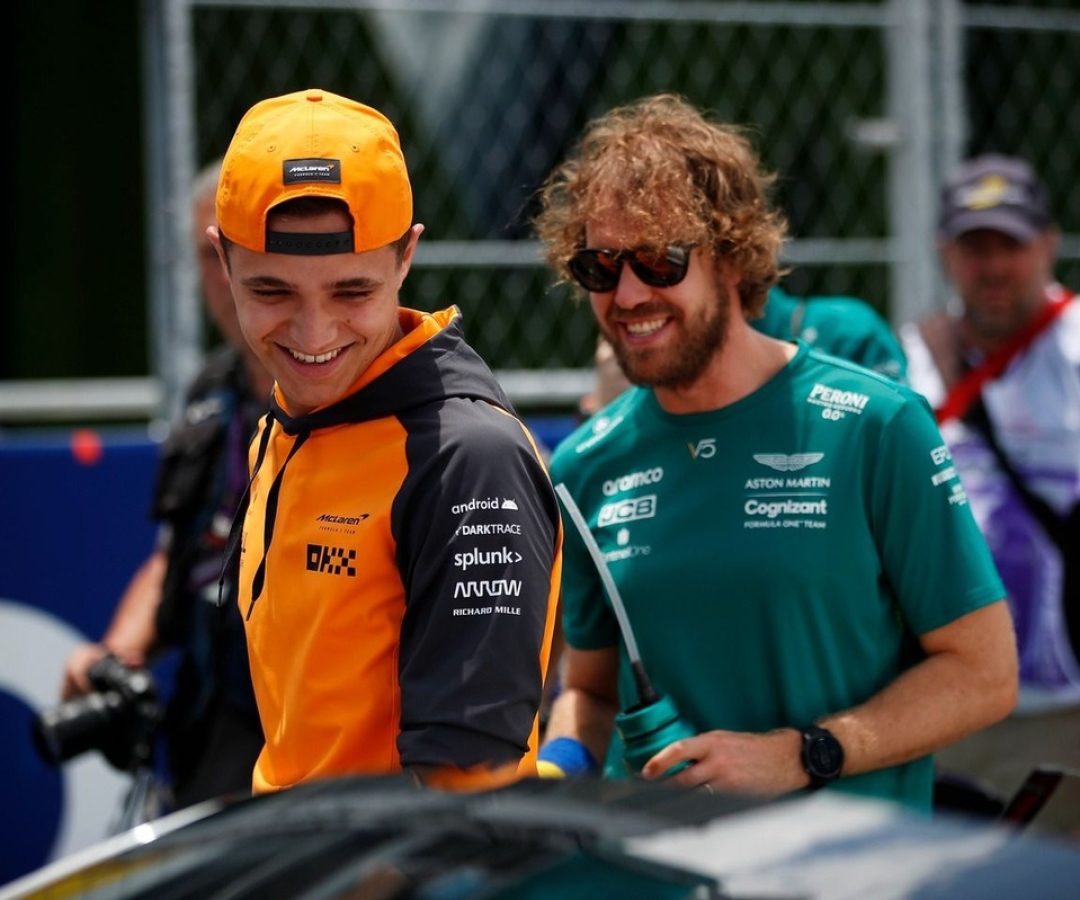 Vettel elogia coragem de Norris e comenta apoio no bastidor
