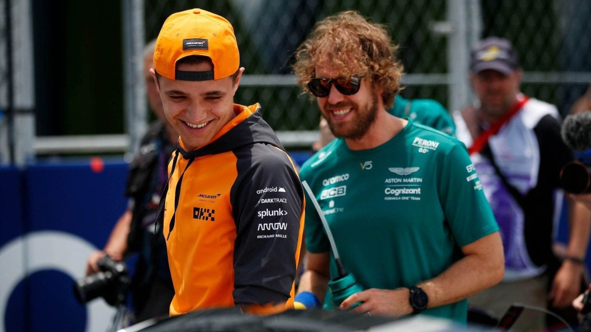 Vettel elogia coragem de Norris e comenta apoio no bastidor