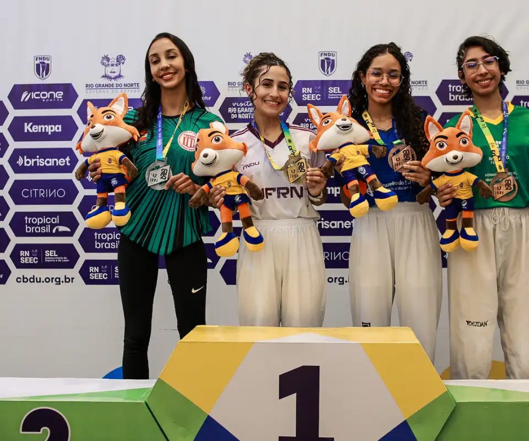 Atleta do taekwondo se despede de seu último JUBs com tricampeonato