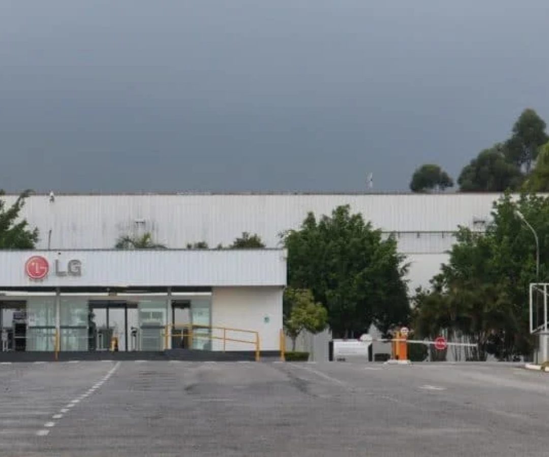 fábrica; LG