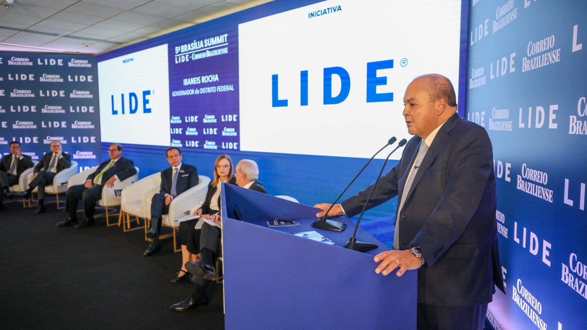 Governador Ibaneis Rocha destaca avanços na regularização de terras rurais durante o 5º Brasília Summit