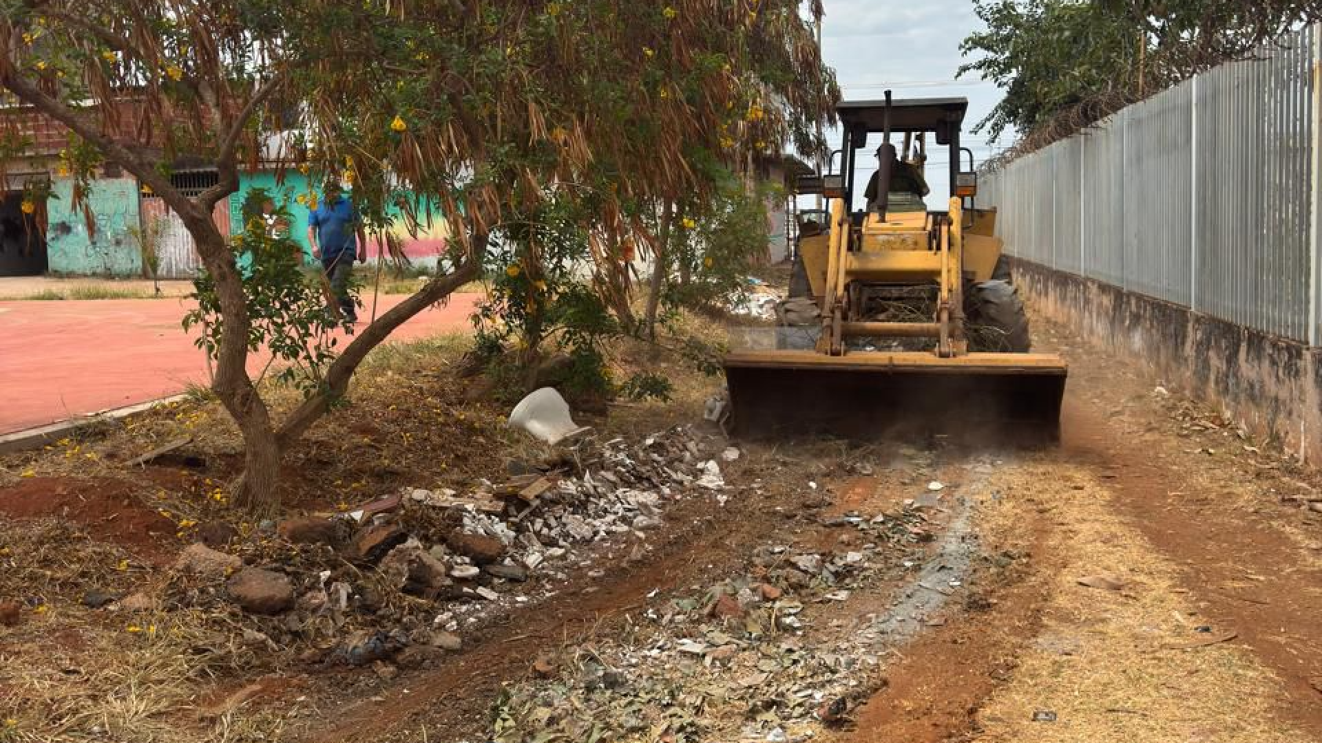 Força-tarefa faz mutirão de limpeza em Ceilândia