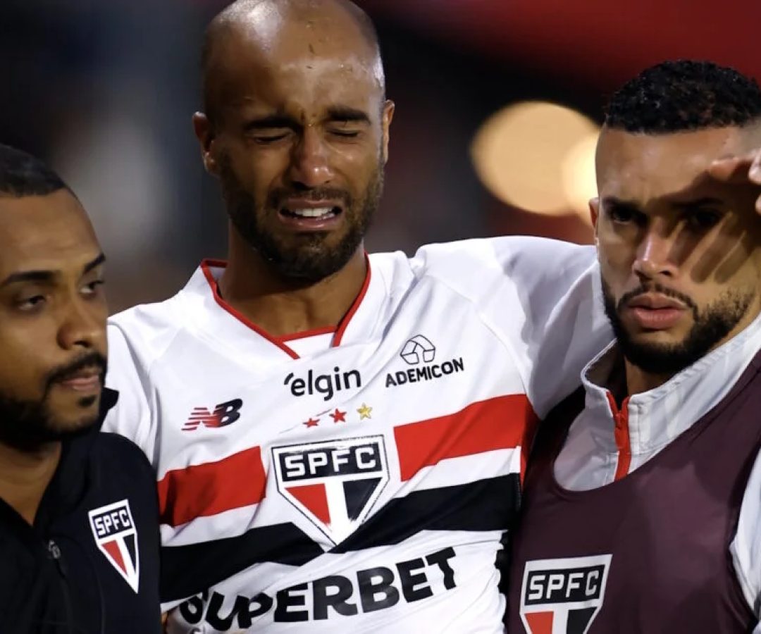 Lucas Moura sofre ruptura no tendão de Aquiles e volta só em 2027