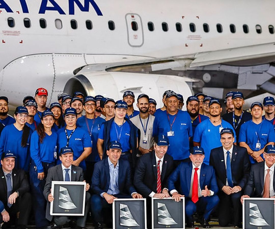 Latam incorpora na frota os primeiros aviões da Embraer