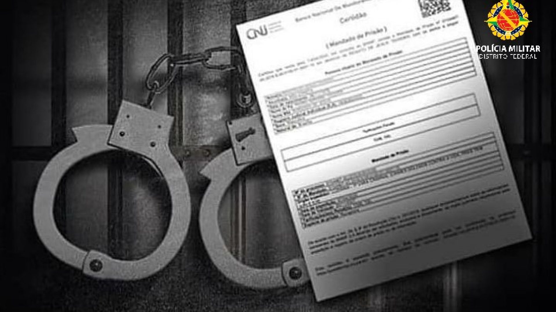 Foragido da Justiça é preso pela PMDF no Recanto das Emas