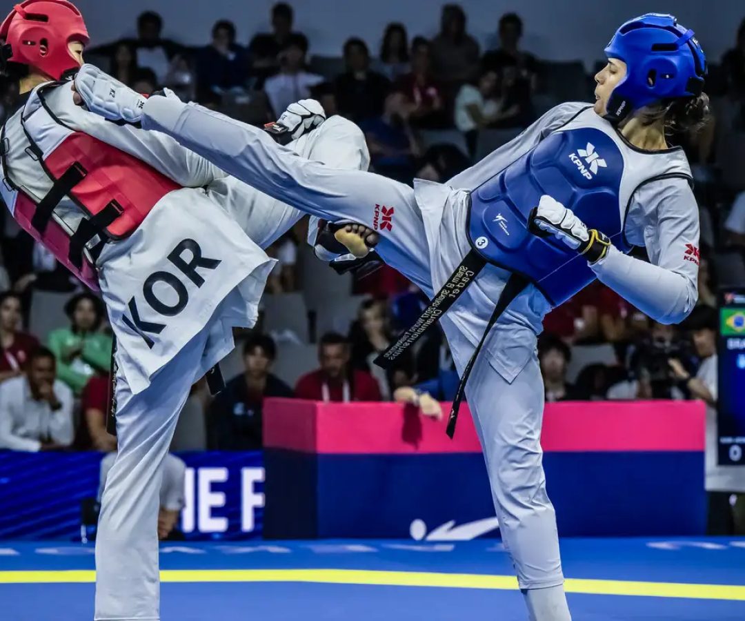 Maria Clara Pacheco mantém hegemonia no ciclo olímpico do taekwondo