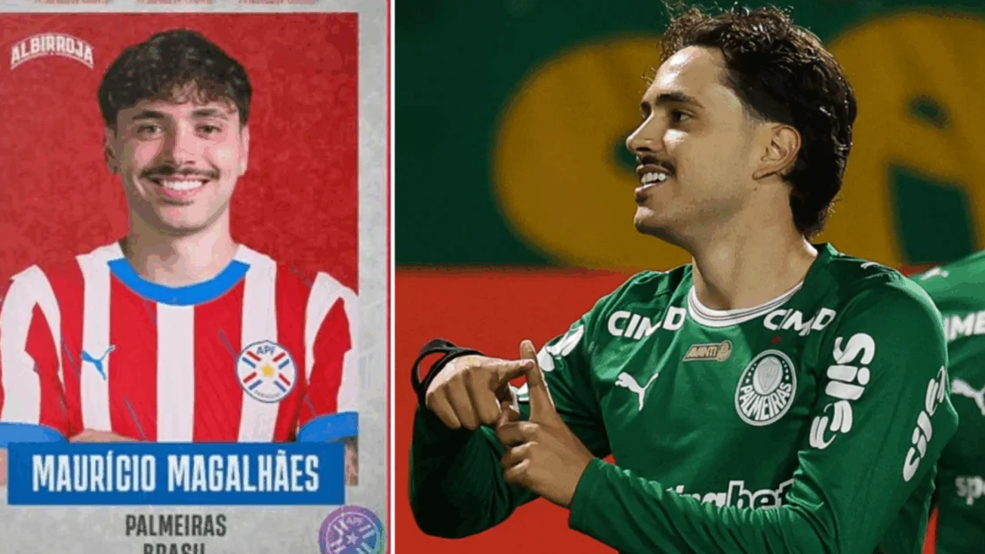 Maurício, meia do Palmeiras, é convocado pela seleção do Paraguai pela 1ª vez