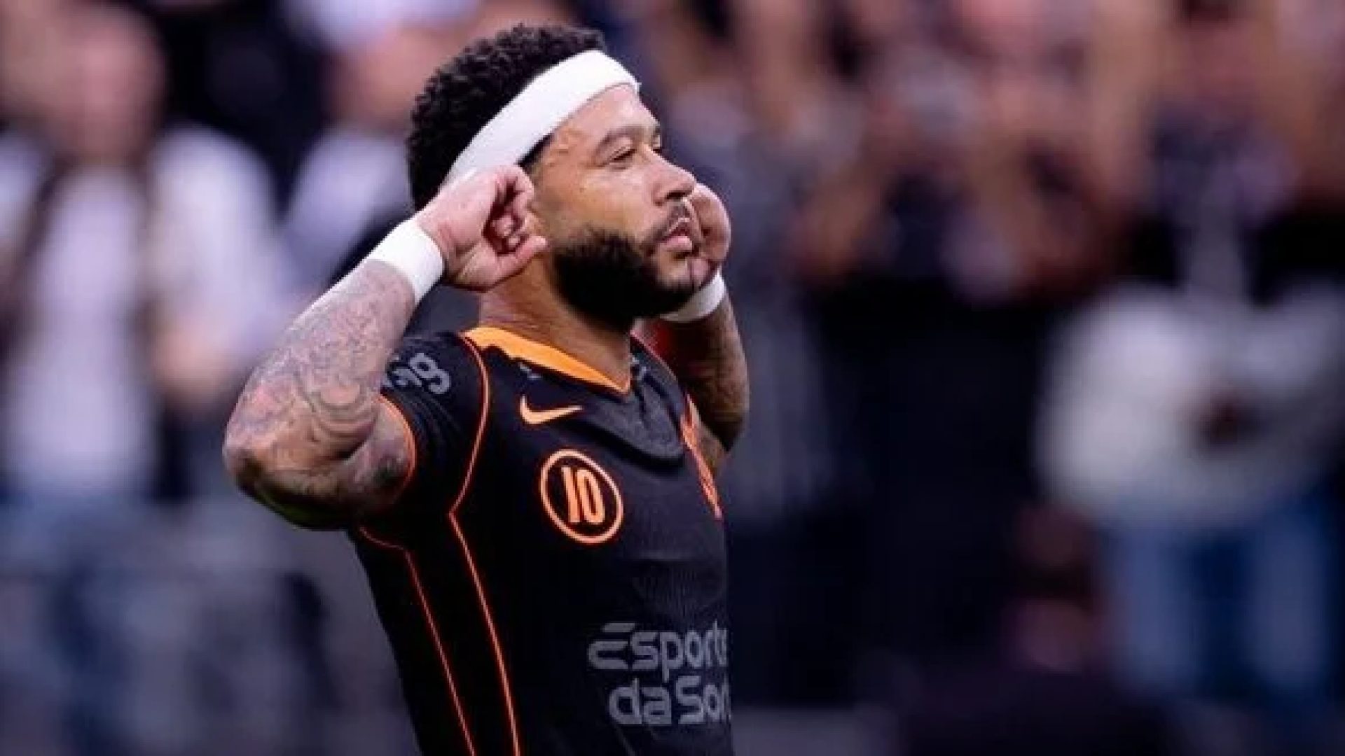 Memphis Depay , atacante do Corinthians