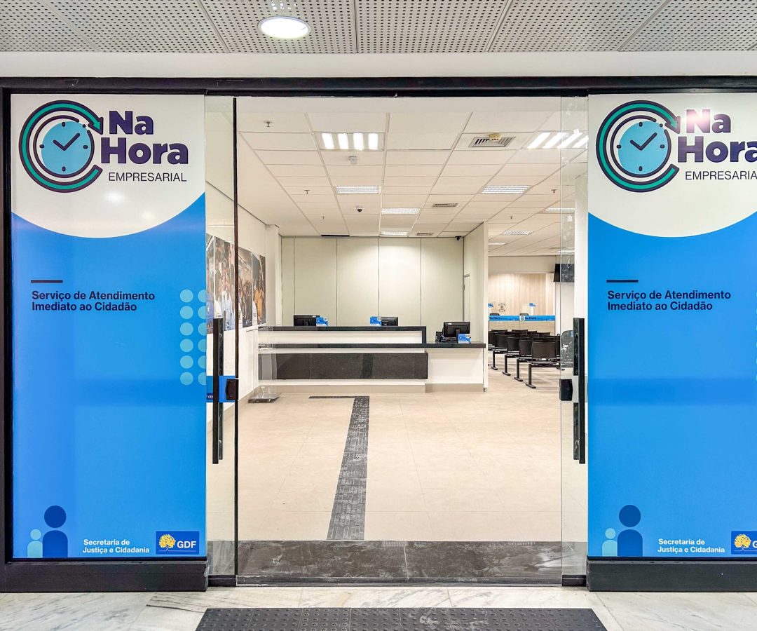 GDF inaugura primeira unidade do Na Hora Empresarial em Brasília