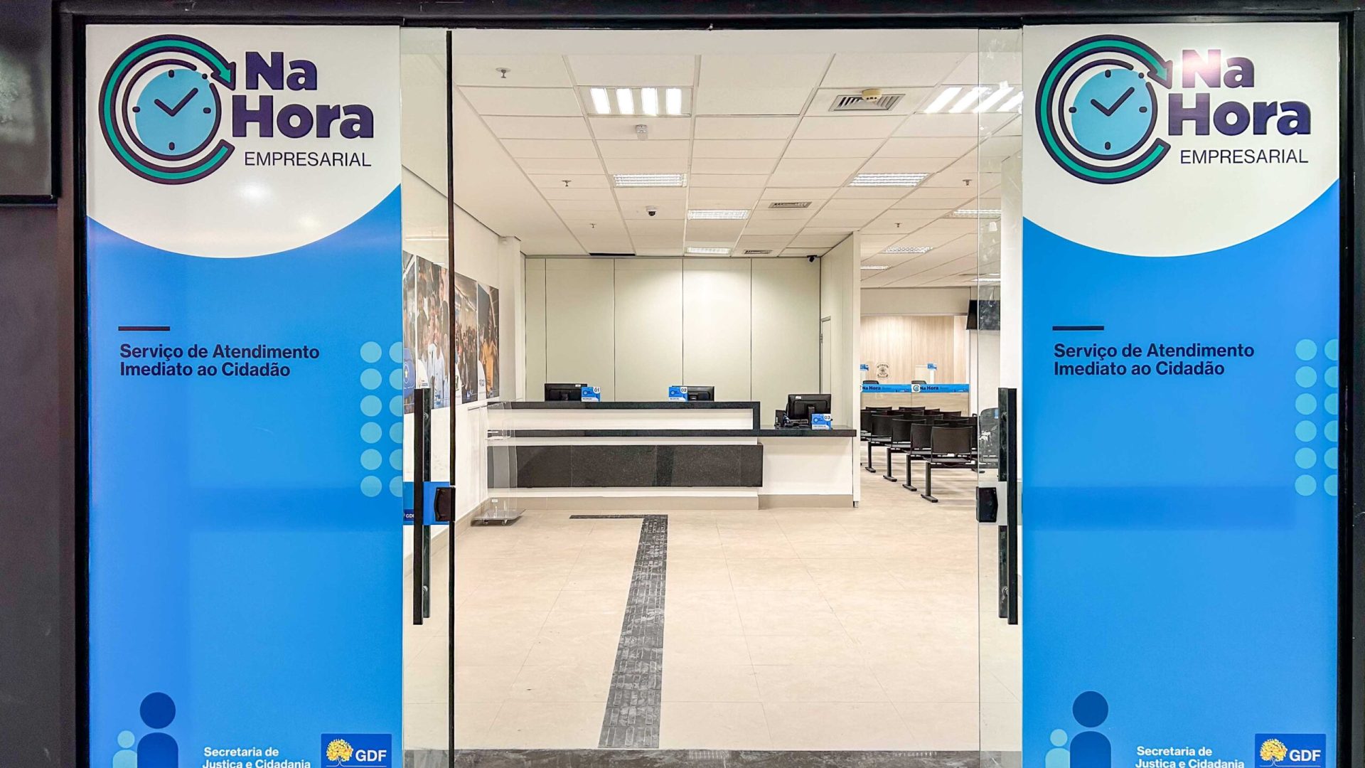 GDF inaugura primeira unidade do Na Hora Empresarial em Brasília