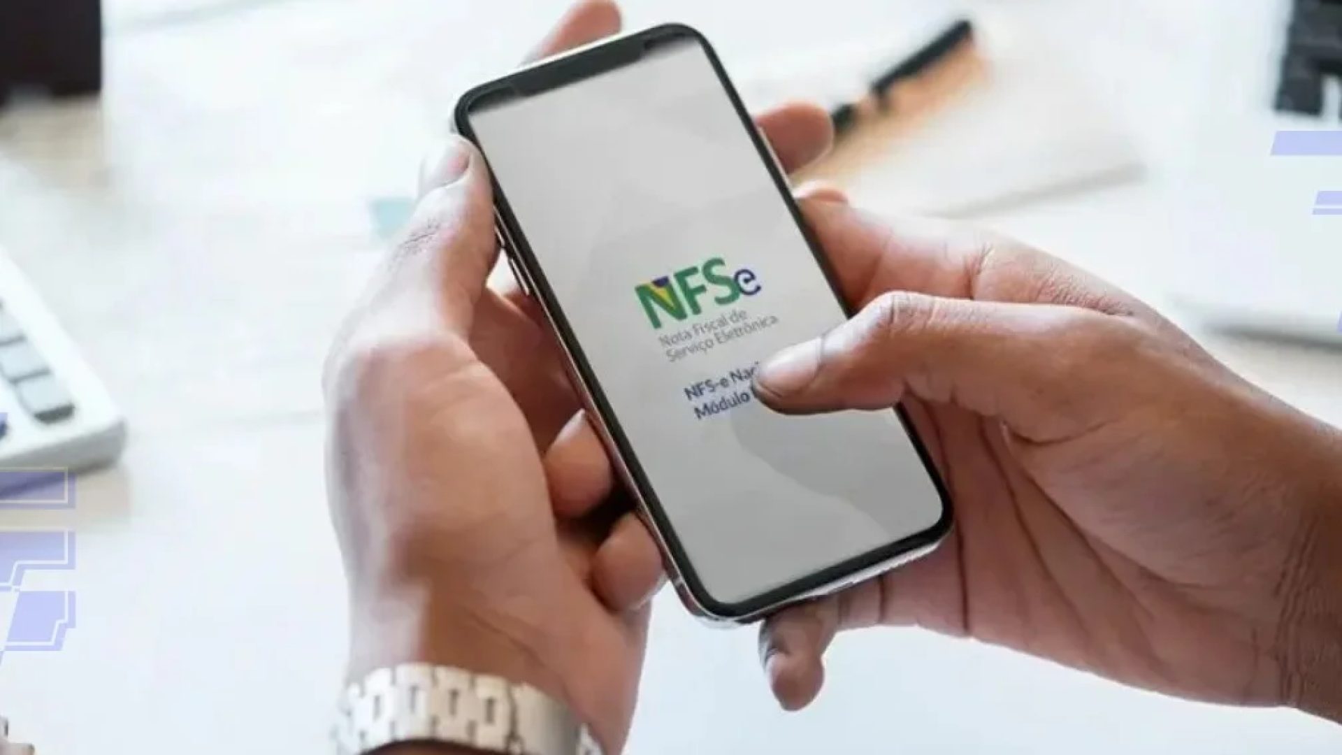 IVA. Nota Fiscal de Serviço Eletrônica (NFS-e) é usada para registrar a prestação de serviços
