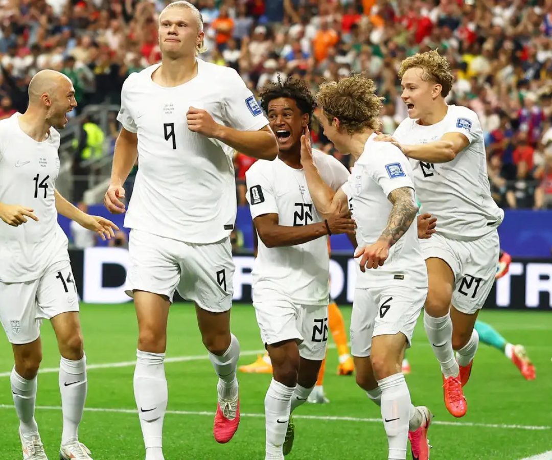 Haaland decide, Noruega vence Costa do Marfim e vai pegar o Brasil