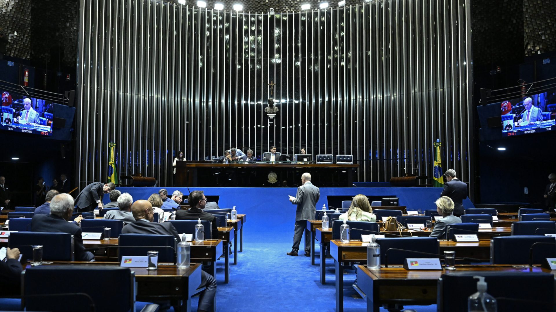 À bancada, senador Rogerio Marinho (PL-RN) - em pronunciamento.