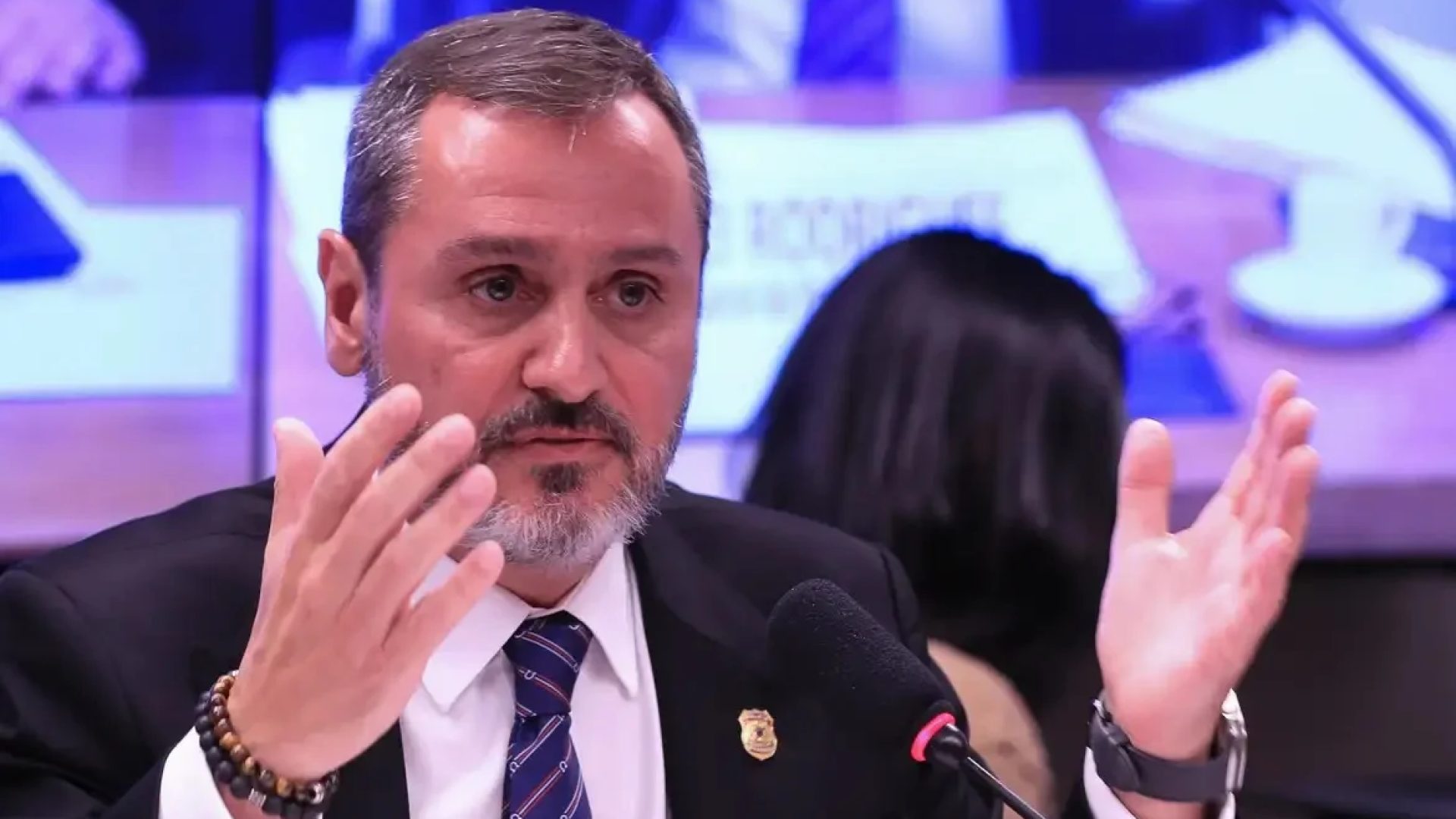 diretor-geral da Polícia Federal (PF), Andrei Rodrigues,