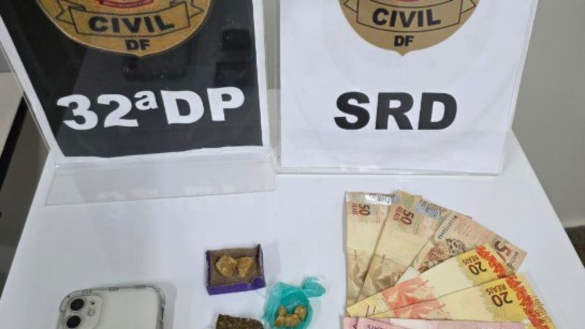 PCDF prende traficante em flagrante em Samambaia Sul