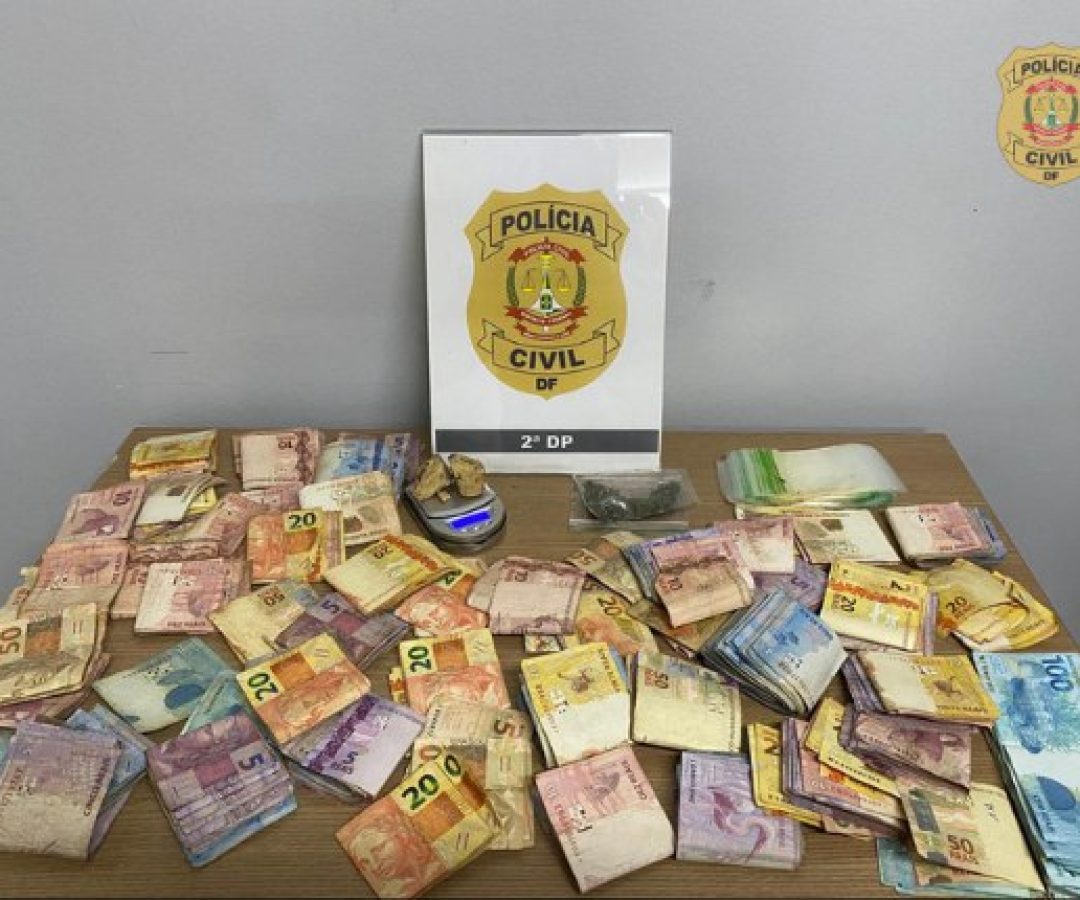 Vídeo: Cão farejador ajuda PCDF a prender trio por tráfico de drogas