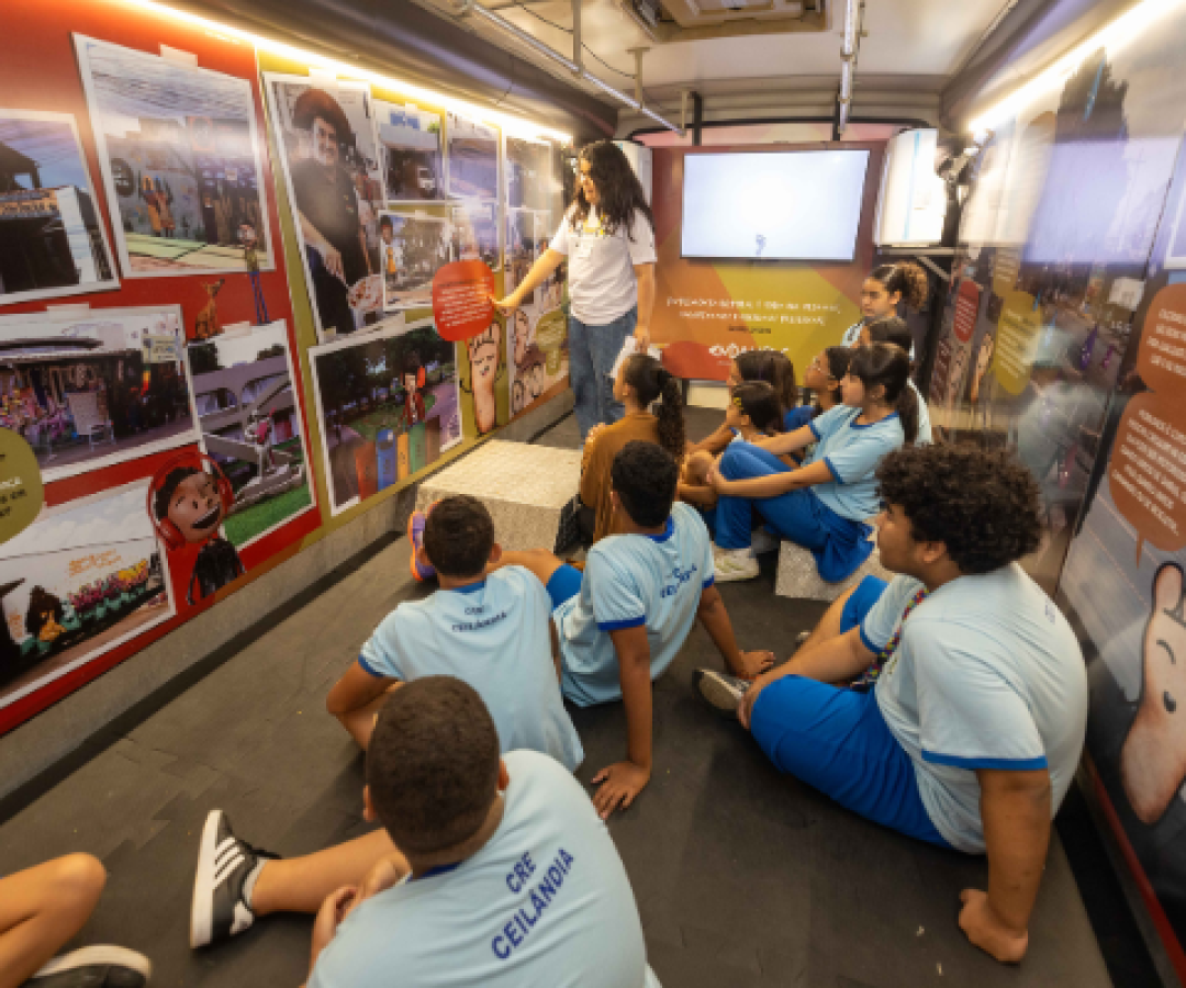 Projeto Andanças educa 2 mil alunos de Ceilândia sobre mobilidade e meio ambiente
