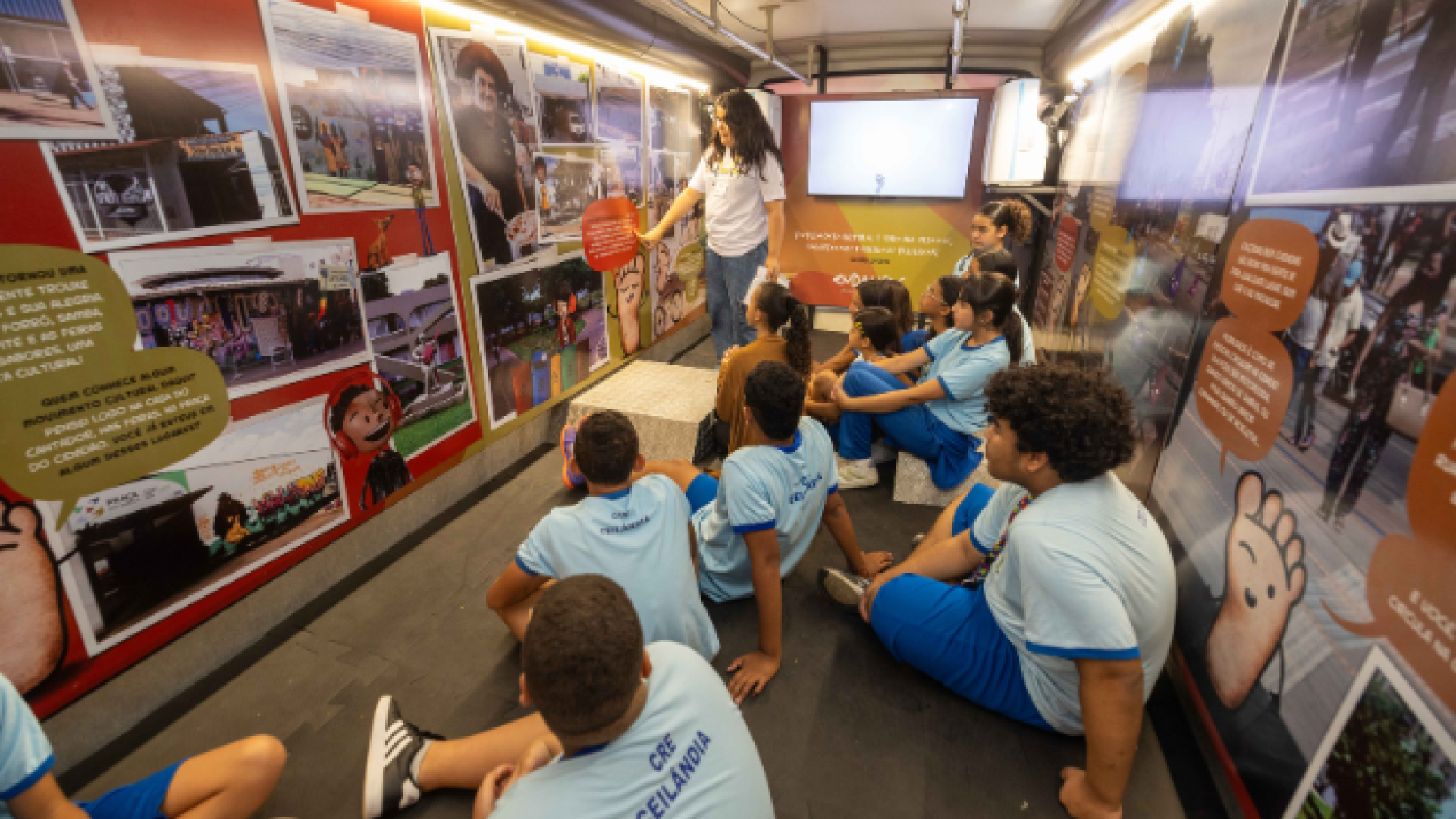 Projeto Andanças educa 2 mil alunos de Ceilândia sobre mobilidade e meio ambiente