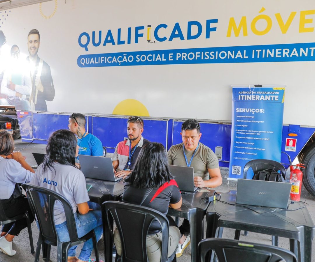 QualificaDF Móvel abre 1.266 vagas para cursos gratuitos