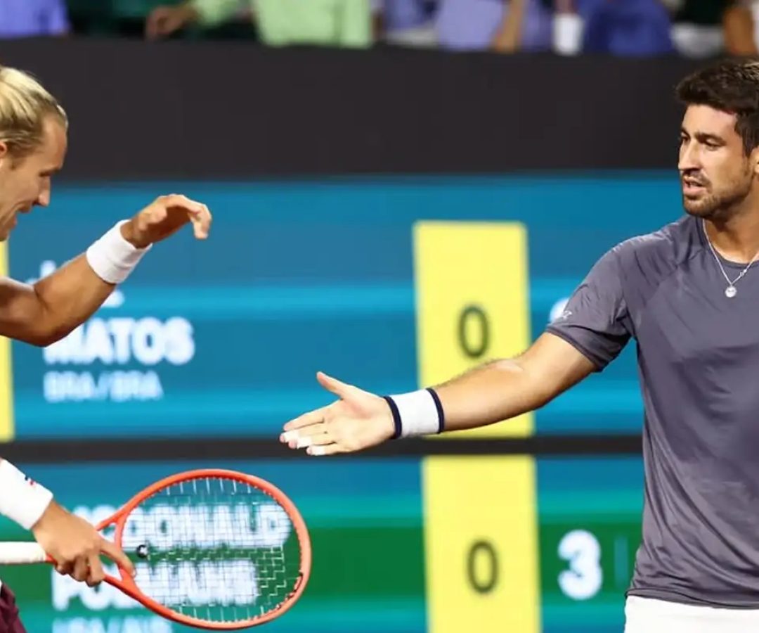 Rafael Matos e Orlando Luz vão à semi de duplas do ATP de Cincinnati