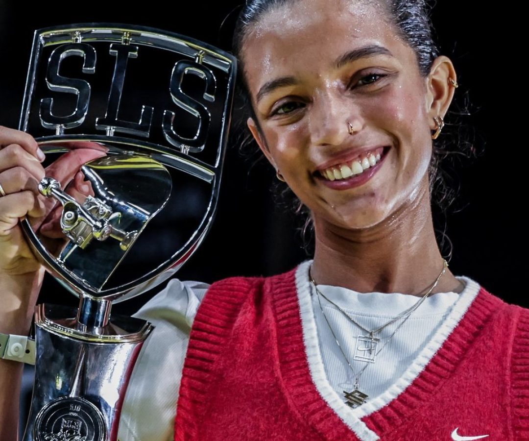 Rayssa é campeã da etapa carioca da Liga Internacional de Skate Street