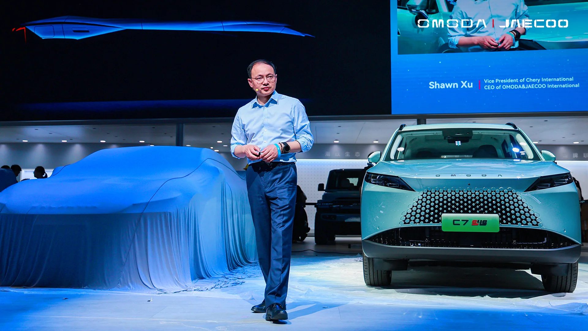 Shawn Xu, CEO global da chinesa Omoda & Jaecoo