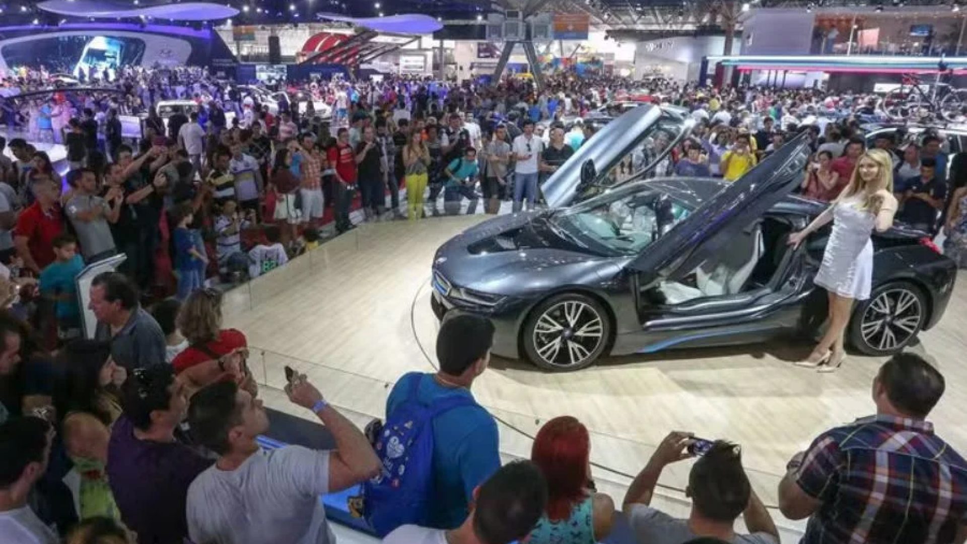Última edição do Salão do Automóvel foi em 2018 - Foto: Divulgação