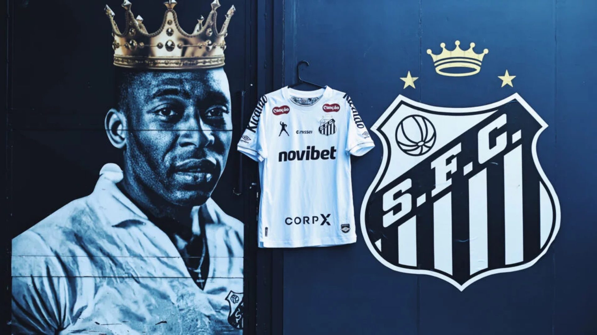 Santos, Umbro e NR Sports se unem em collab com protagonismo da Pelé Brand